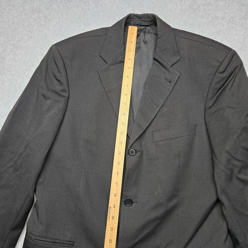 Hugo Boss Suit Jacket Mens 42R Gray Wool Einstein Sigma 3 Button Business Blazer